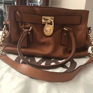 Michael Kors Hamilton satchel purse